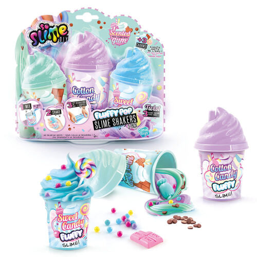 Kit de 3 Potes de Slime Fofo DIY — imagem principal