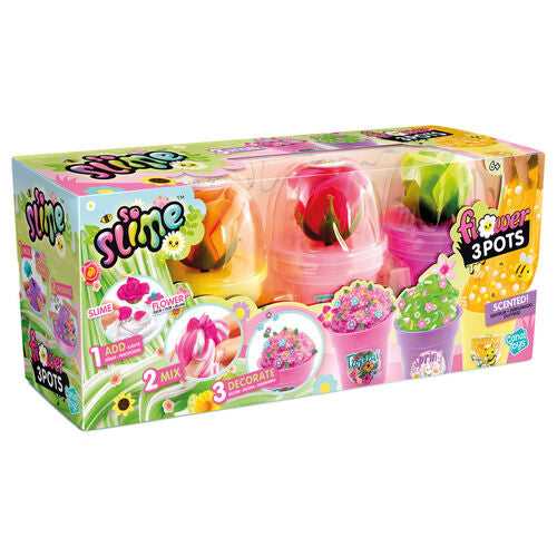 Conjunto de 3 Vasos de Flores Slime Flower — imagem 2
