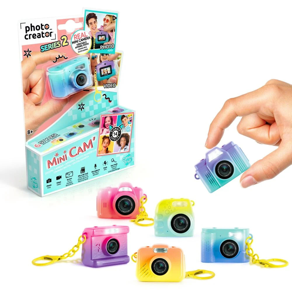 Mini Máquina Fotográfica Digital Photo Creator — Modelos Sortidos — imagem principal