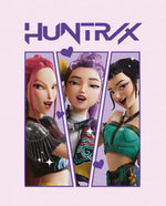 Manta Polar Coralina K-Pop Demon Hunters HUNTR/X Rosa 130 × 160 cm — imagem 2