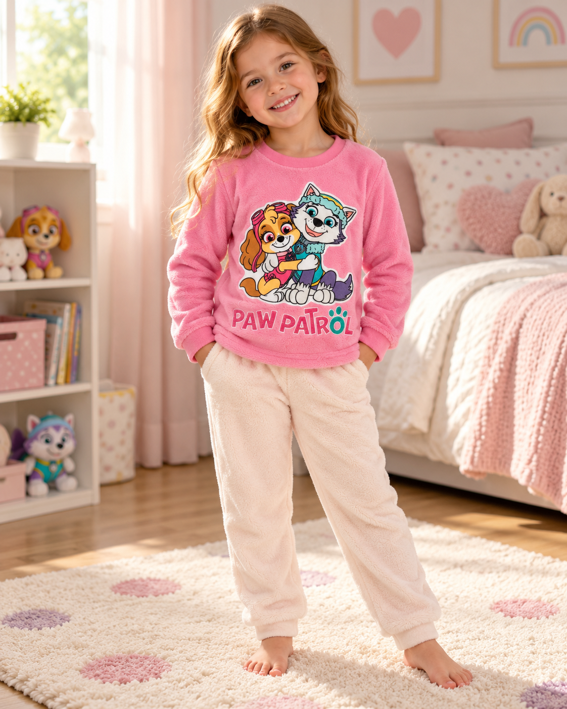 Paw Patrol Coral Fleece Pyjamas