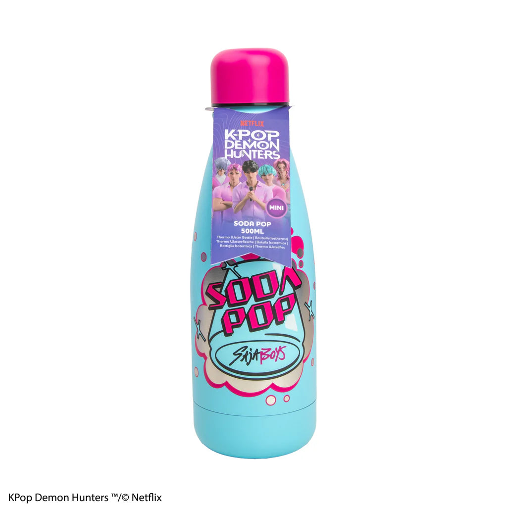 Botella de Agua Mini 500ml Cinereplicas - KPop Demon Hunters: Soda Pop