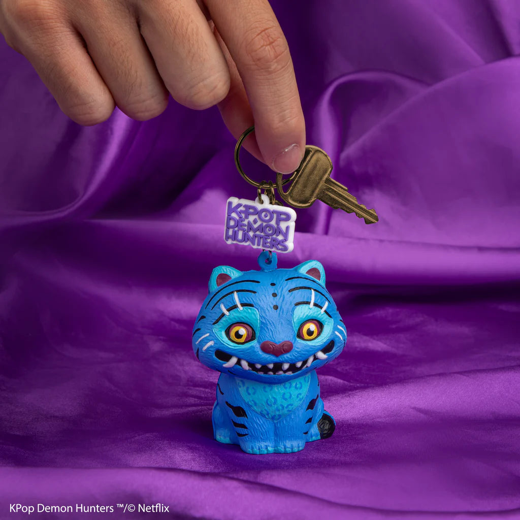 Porta-Chaves Squishy Cinereplicas - KPop Demon Hunters: Derpy Tiger