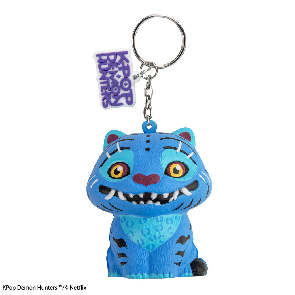 Porta-Chaves Squishy Cinereplicas - KPop Demon Hunters: Derpy Tiger