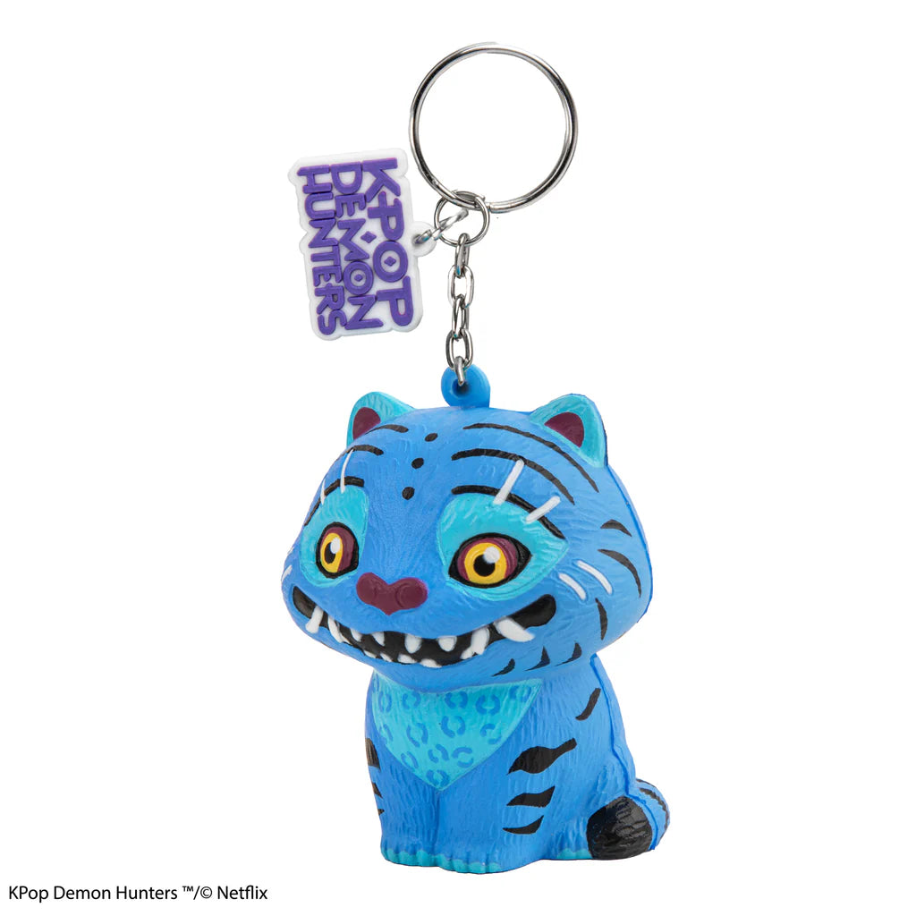 Porta-Chaves Squishy Cinereplicas - KPop Demon Hunters: Derpy Tiger