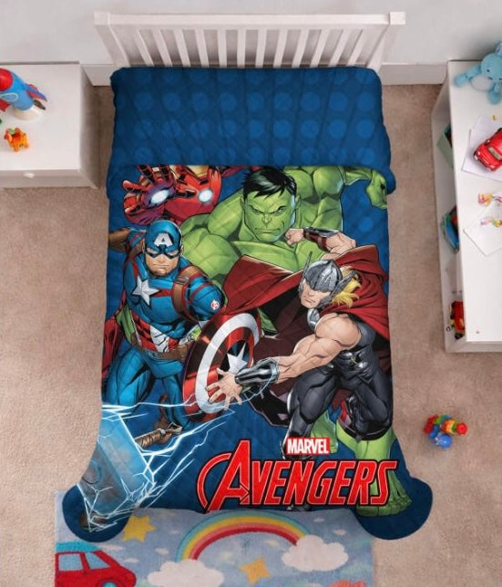 Colcha Primavera/Verão Avengers Marvel