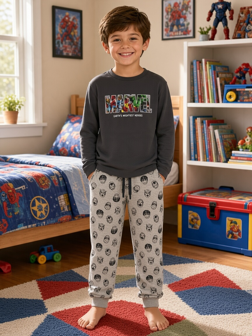 Pijama Avengers Marvel 100% Algodão — imagem principal
