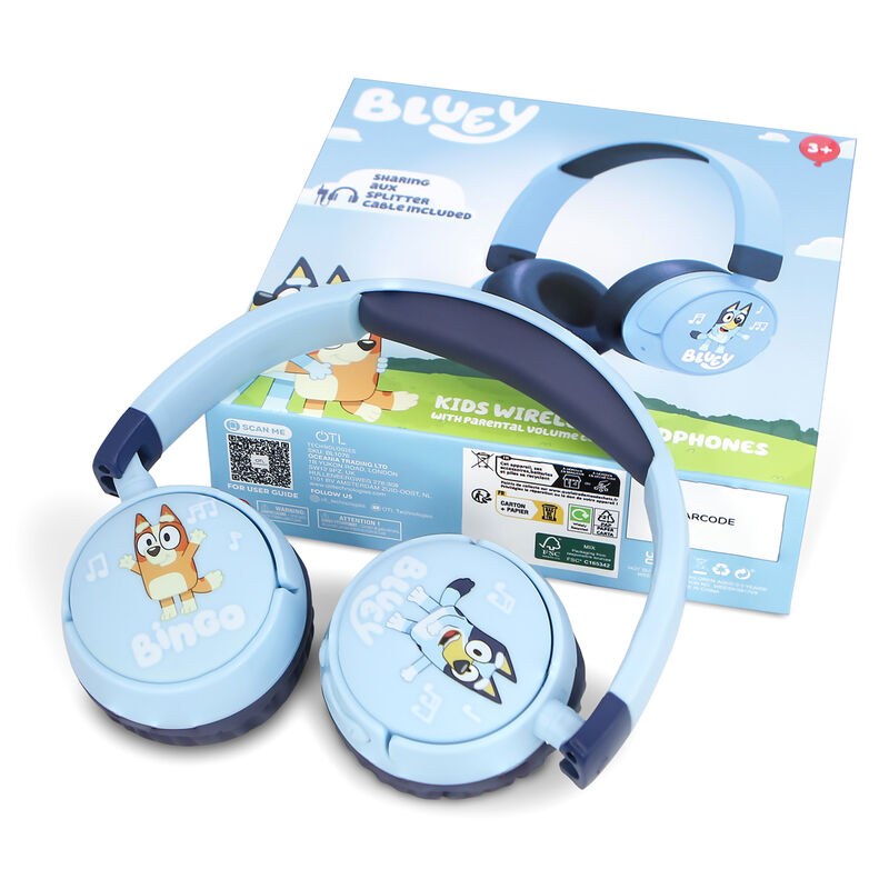 Auscultadores infantis Bluetooth Bluey da OTL Technologies — imagem 13
