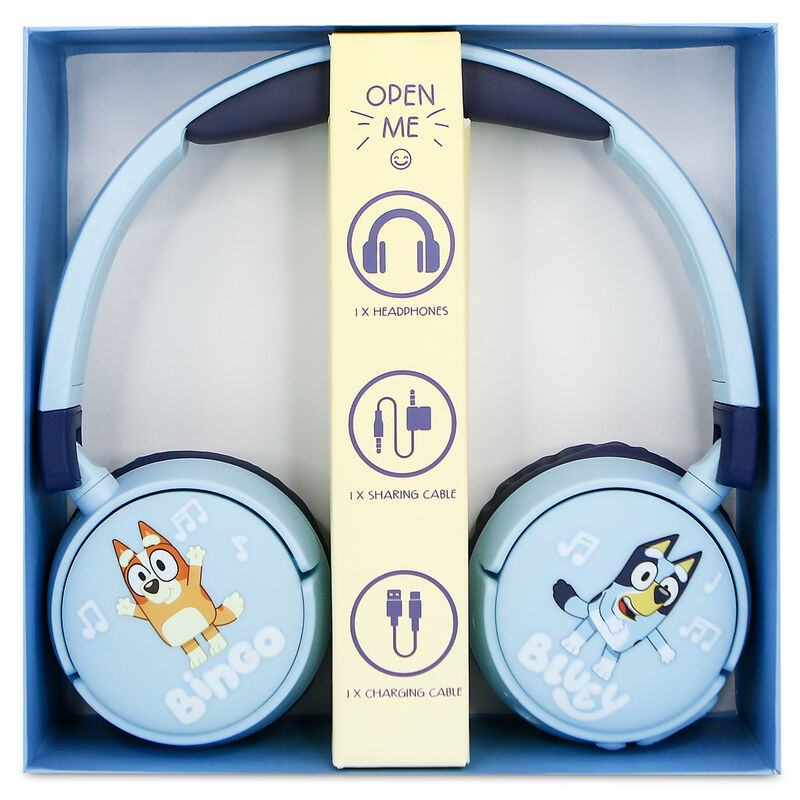 Auscultadores infantis Bluetooth Bluey da OTL Technologies — imagem 5
