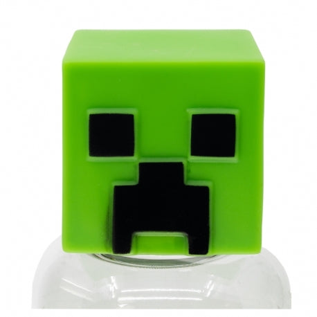 Garrafa 3D com figura do Minecraft - 560ml
