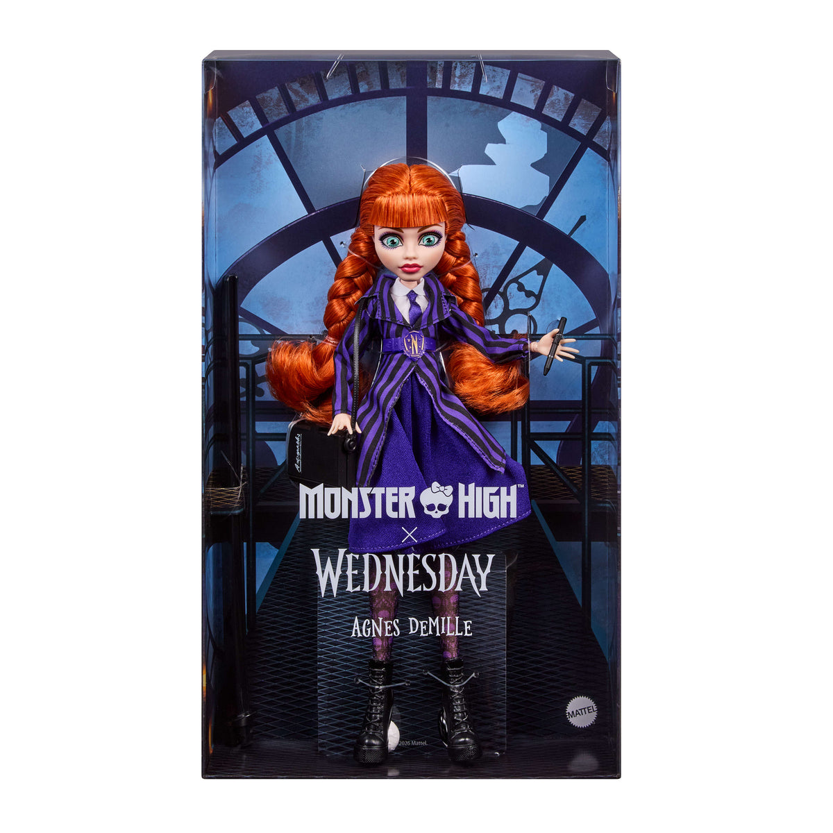 Boneca Agnes DeMille Monster High x Wednesday — imagem 6