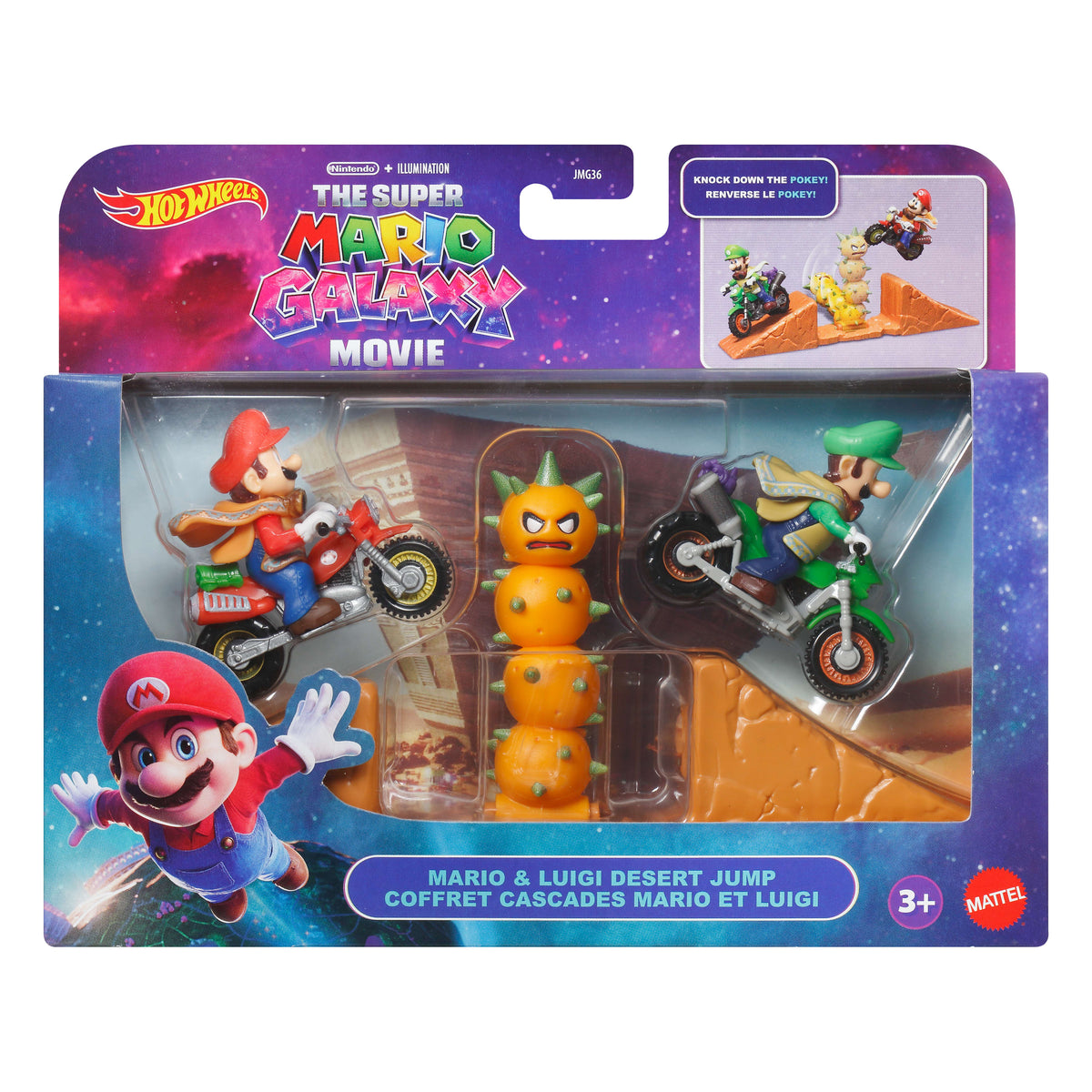 Hot Wheels Mario e Luigi Saltos no Deserto — Super Mario — imagem 5