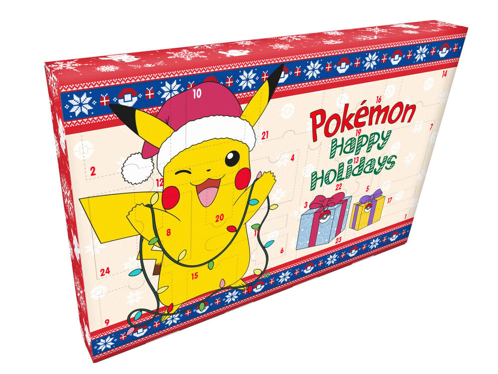 Calendário do Advento Pokémon — 8426842780047