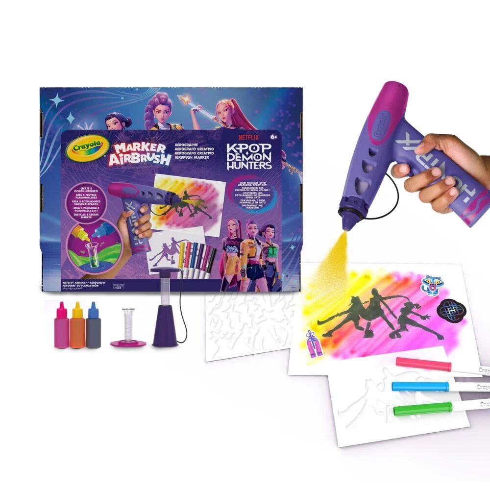 Crayola K-Pop Demon Hunters 071662178734 — embalagem