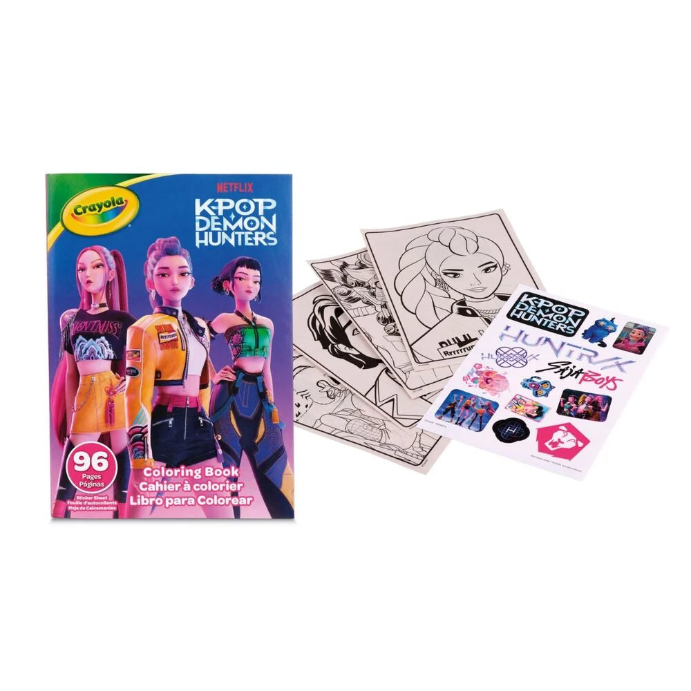Crayola K-Pop Demon Hunters 071662402969 — embalagem
