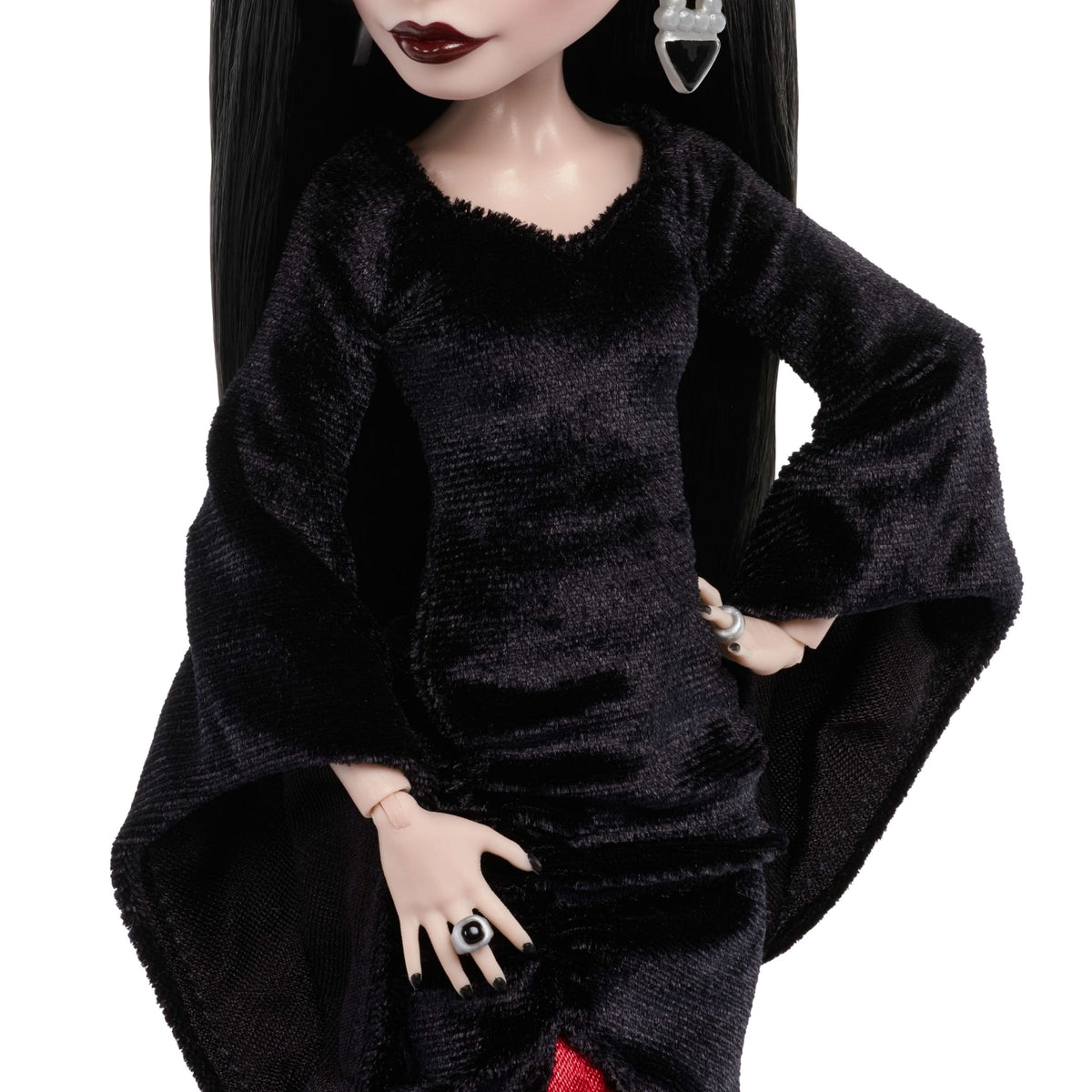 Boneca Morticia Addams Monster High x Wednesday — imagem 4