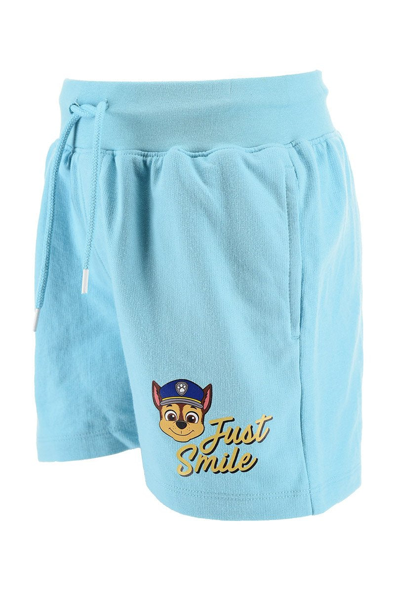 Conjunto Criança T-Shirt + Calção Patrulha Pata Azul