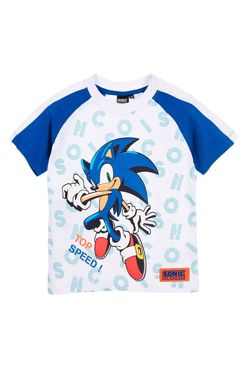 T-Shirt Criança Sonic