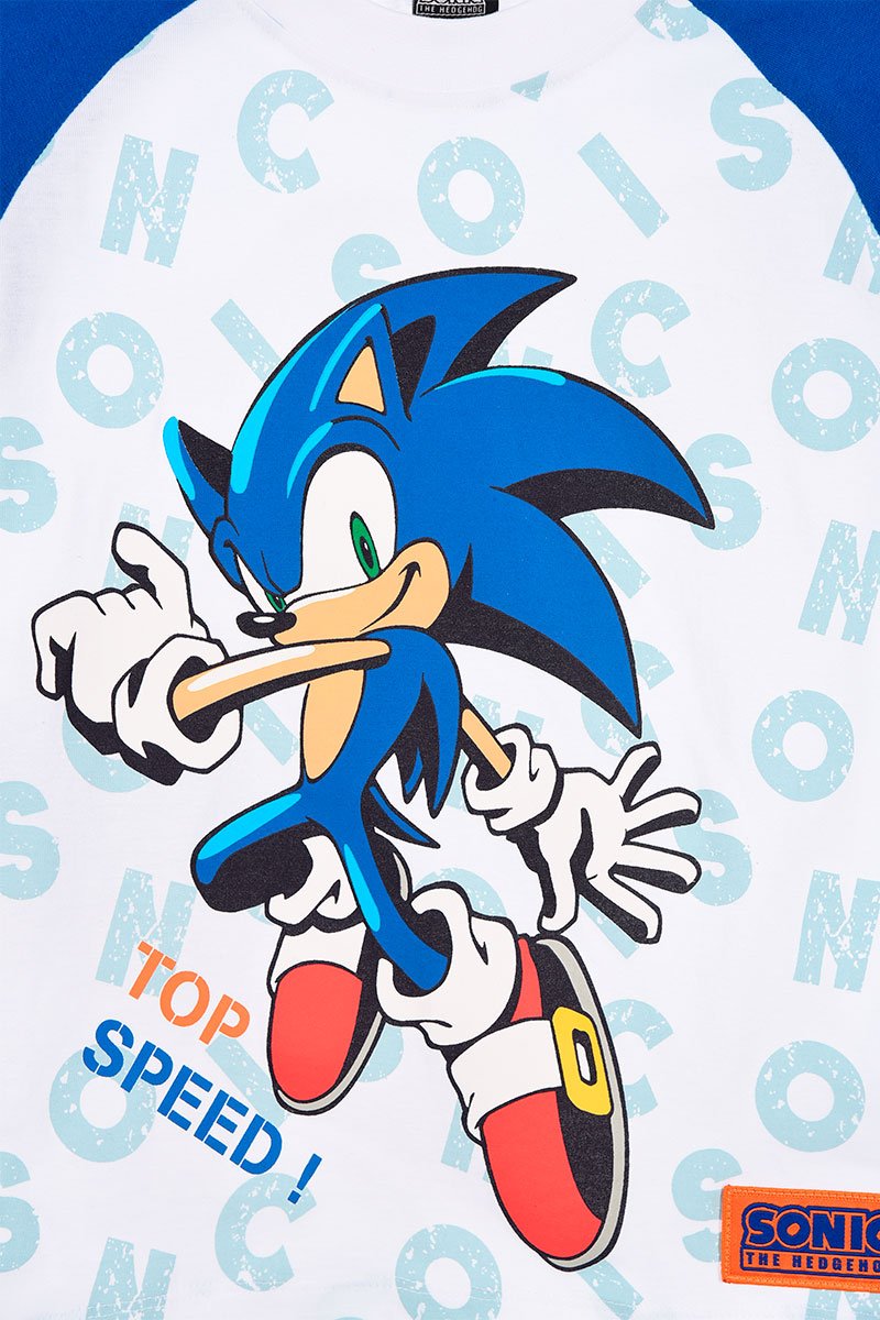 T-Shirt Criança Sonic