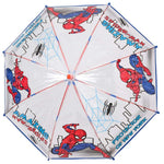 Vista superior do guarda-chuva Spider-Man Marvel Perletti