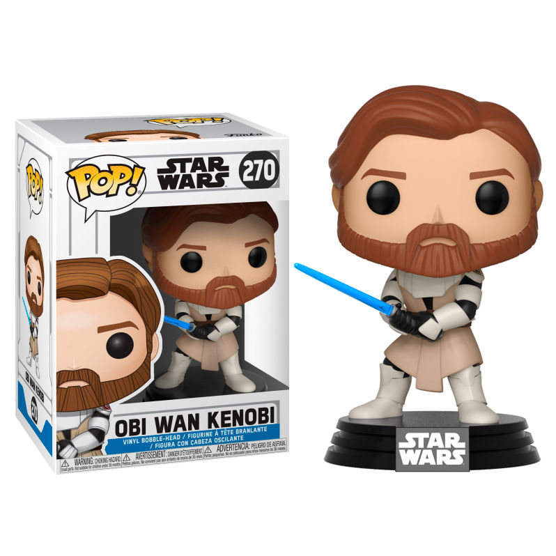 POP Figure Star Wars Clone Wars Obi Wan Kenobi