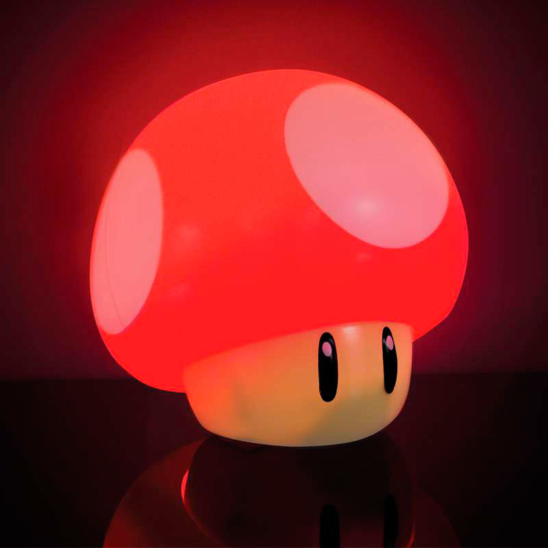 Candeeiro Mushroom Super Mario Bros Nintendo