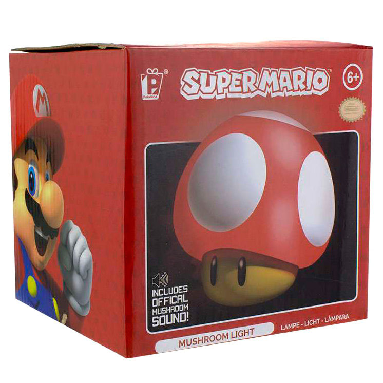 Candeeiro Mushroom Super Mario Bros Nintendo