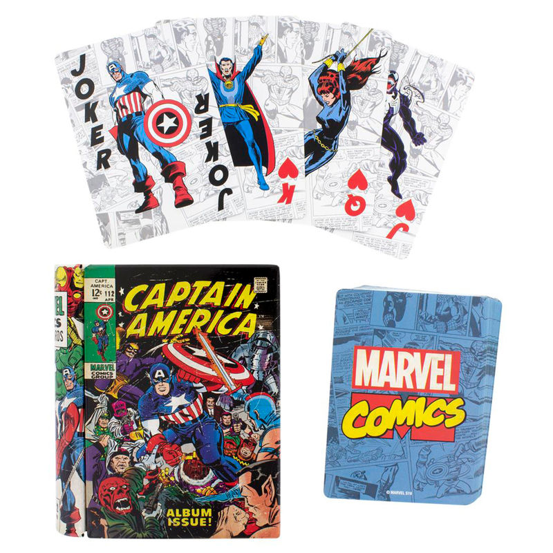 Mazo de cartas Marvel