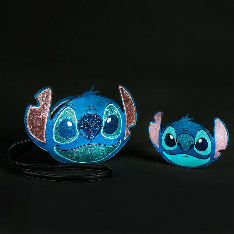 Bolsa de ombro 3D Stitch Disney