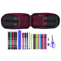 Mochila mini F.C. Barcelona Layers con 4 estuches completos para lápices