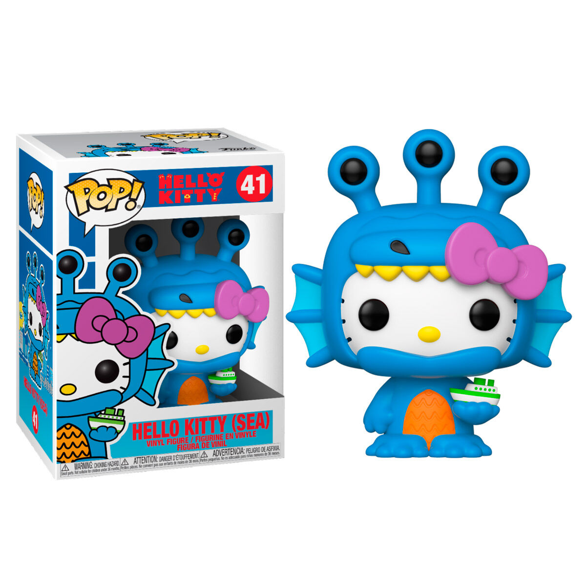 POP Figure Sanrio Hello Kitty Kaiju Sea Kaiju