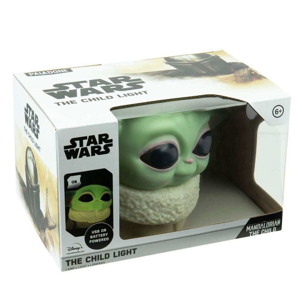 Candeeiro 3D Yoda The Child The Mandalorian Star Wars