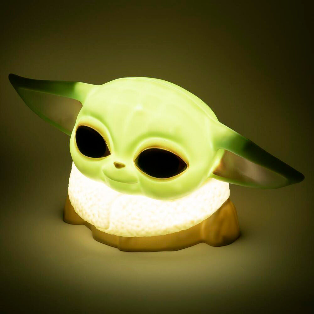 Candeeiro 3D Yoda The Child The Mandalorian Star Wars
