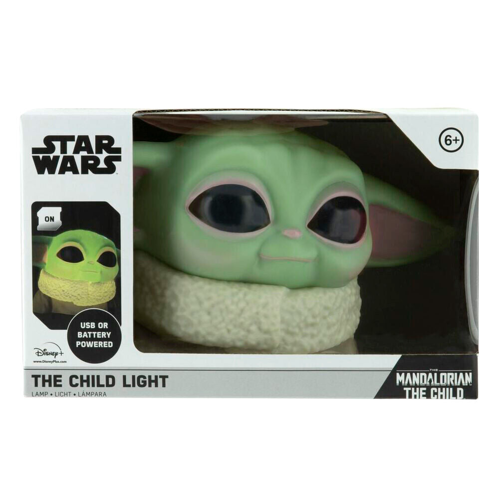 Candeeiro 3D Yoda The Child The Mandalorian Star Wars