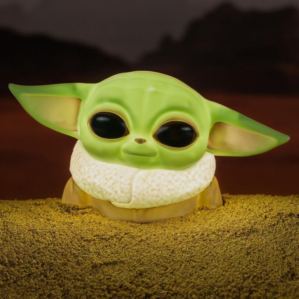 Candeeiro 3D Yoda The Child The Mandalorian Star Wars
