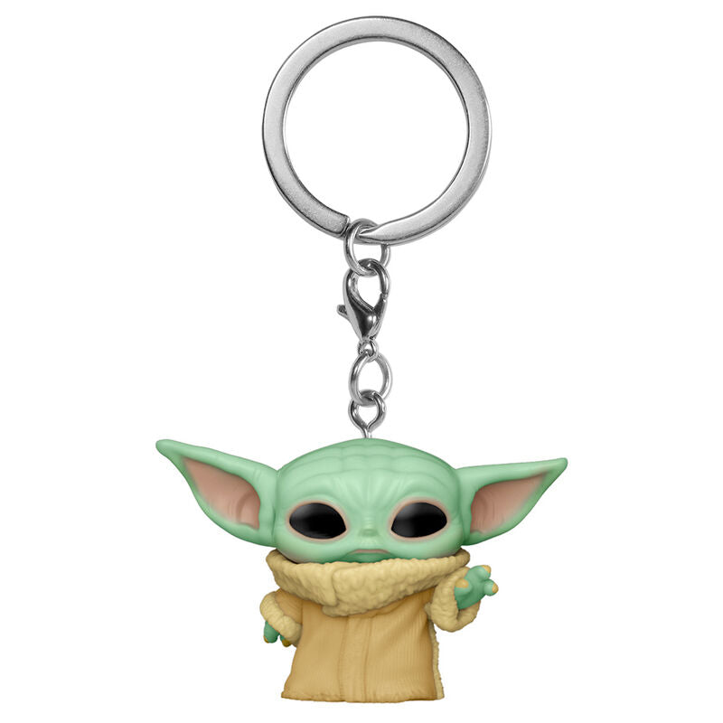 Porta-chaves Pocket POP Star Wars The Mandalorian Yoda The Child
