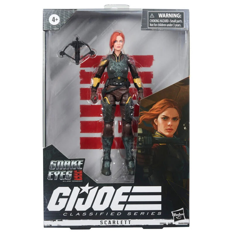 Figura Scarlett 20 G.I. Joe Classified Series - Snake Eyes: G.I. Joe Origins 15 cm