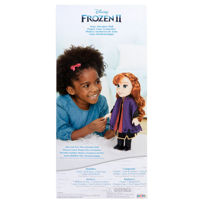 Muñeca Anna Frozen 2 de Disney, 38 cm