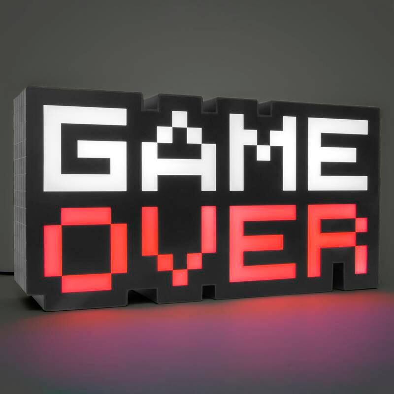Candeeiro 8-BIT Game Over