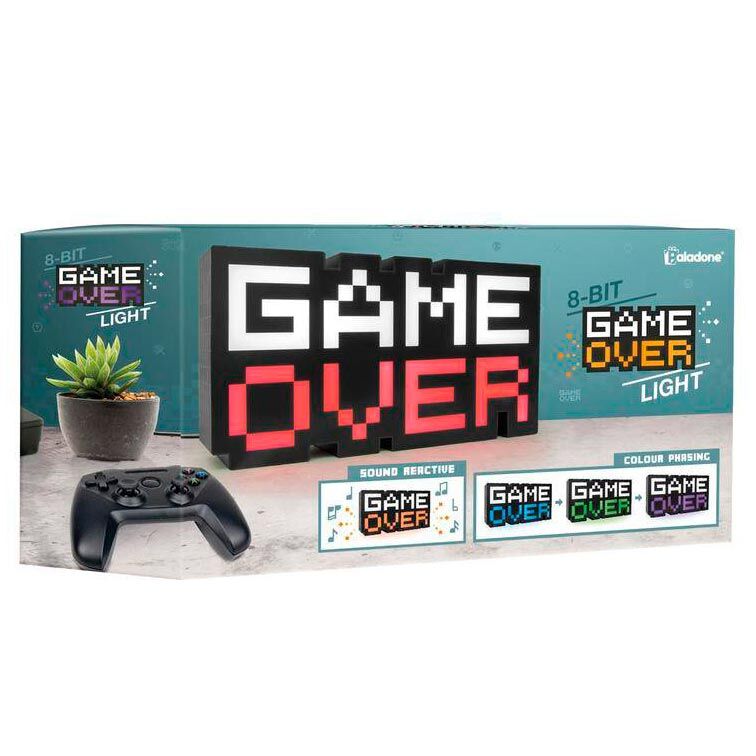Candeeiro 8-BIT Game Over
