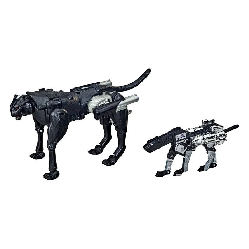 Conjunto figura Covert Agent Ravage + Decepticon Forever Ravage War From Cybertron Transformers 15cm