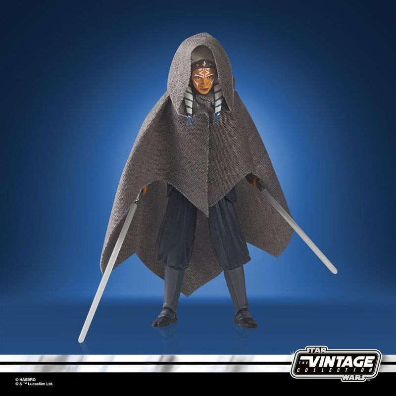 Ahsoka Tano and Grogu Star Wars The Vintage Collection Figure 10 cm