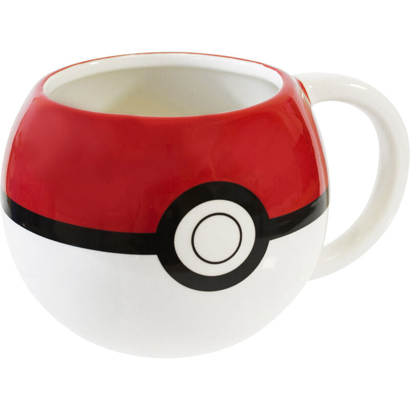 Caneca 3D Poke-Ball Pokemon 445ml