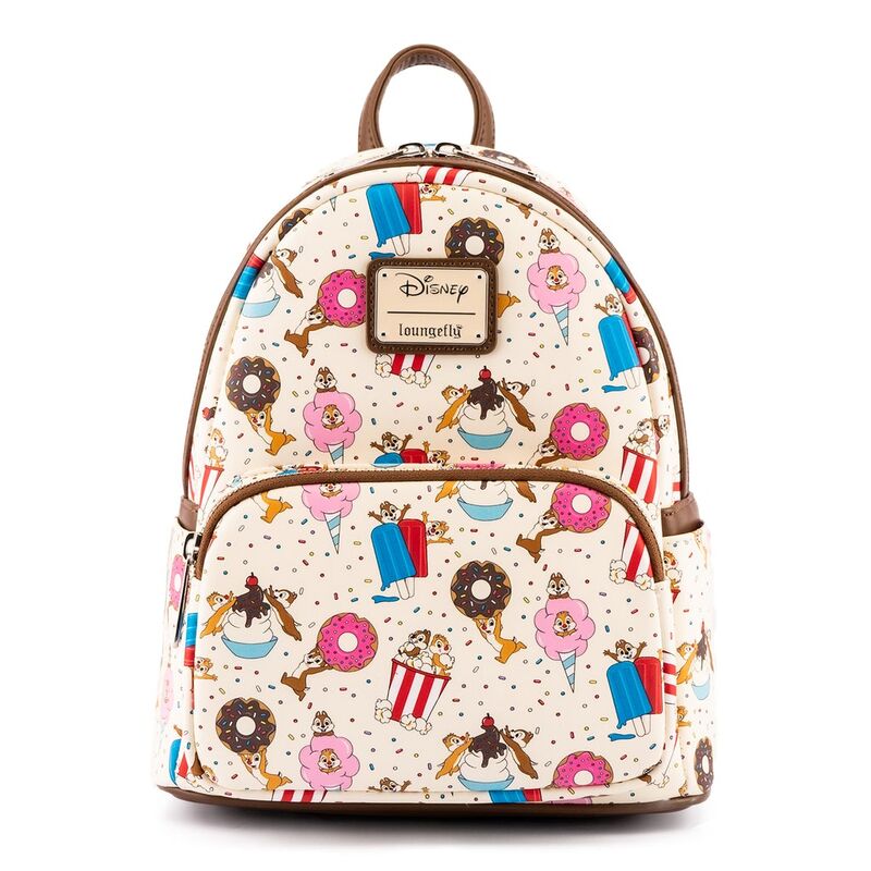 Mochila Loungefly Candy Gift Chip e Dale Disney Loungefly 26cm