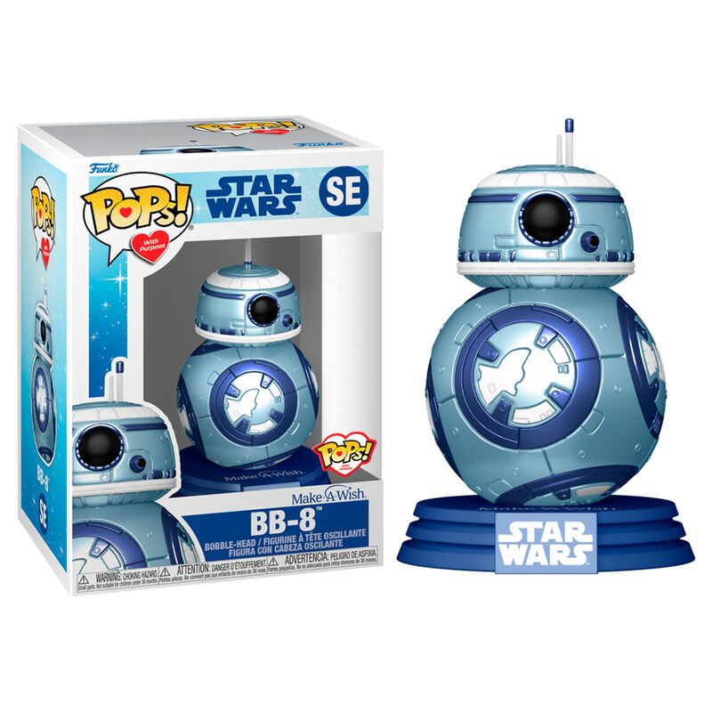 POP Star Wars Make a Wish BB-8 Metallic Figure