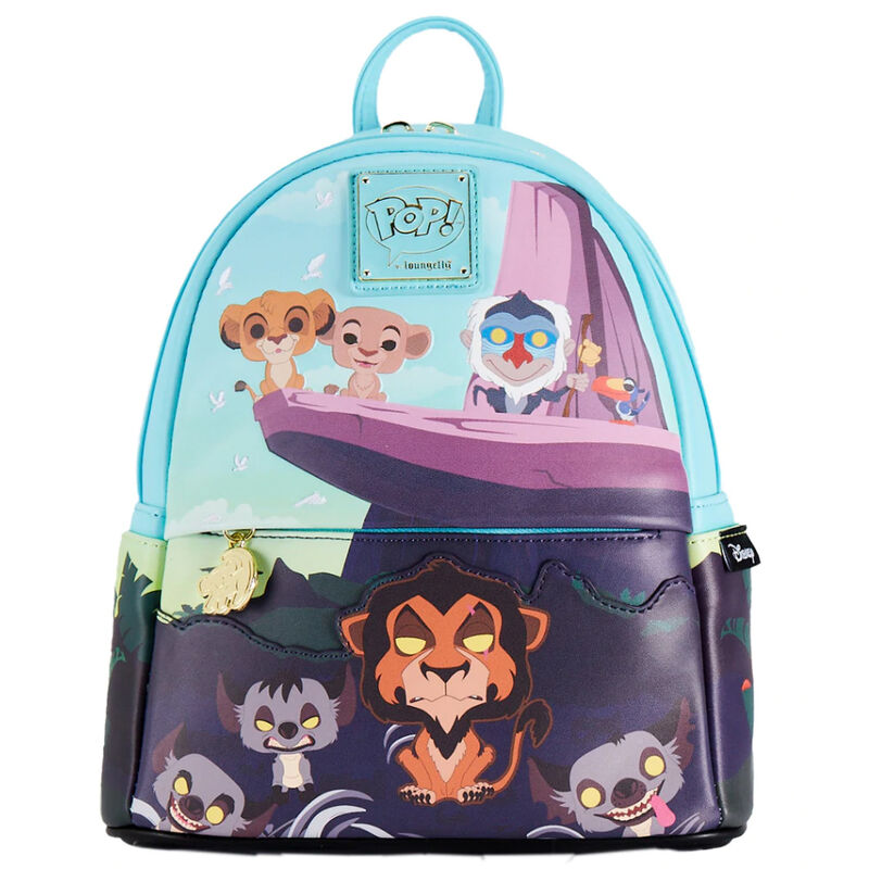Mochila Pride Rock do Rei Leão Disney Loungefly 26cm