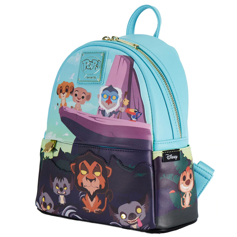 Mochila Pride Rock do Rei Leão Disney Loungefly 26cm