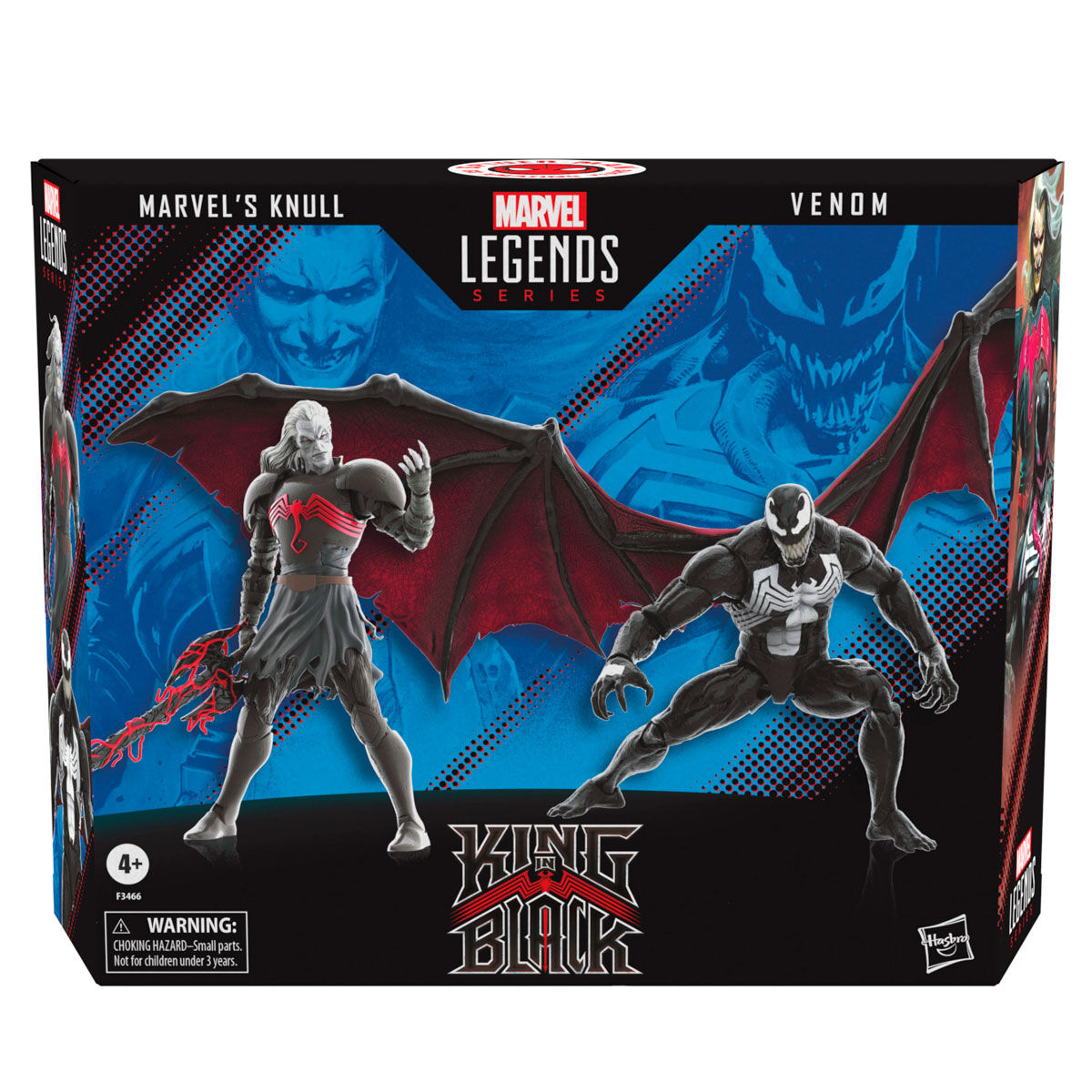 Marvel Legends Series Marvel's Knull and Venom 2-Pack 6-inch Action Figures