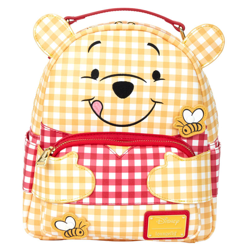 Winnie the Pooh Gingham Disney Loungefly Backpack 25cm