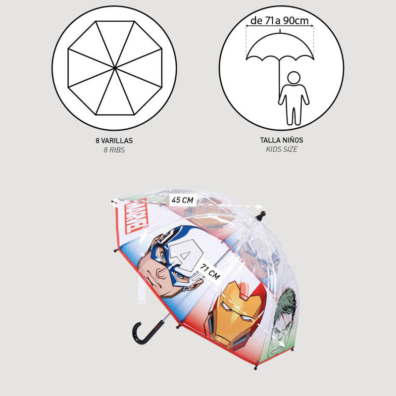 Guarda-chuva manual Avengers